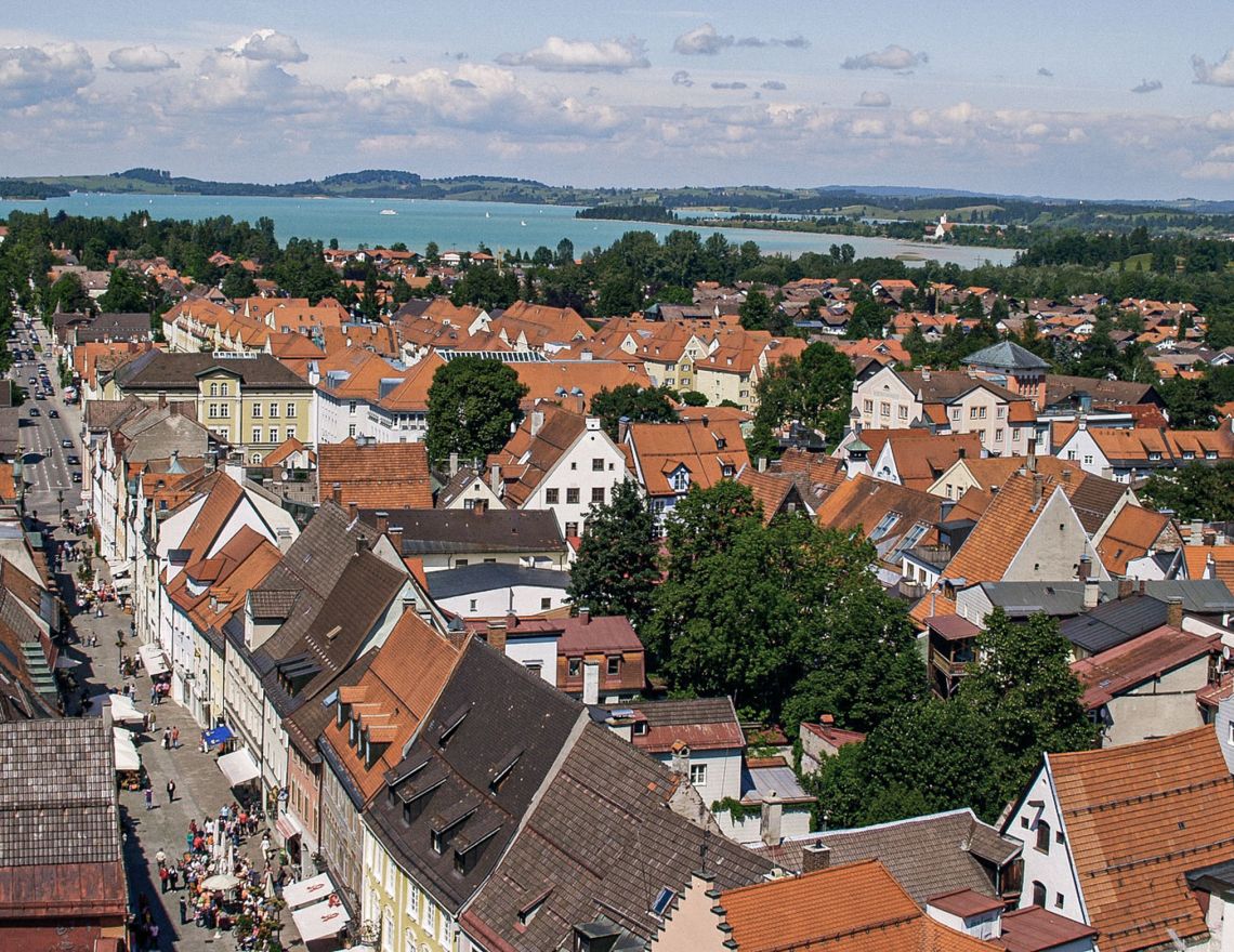 Altstadt Füssen im Ostallgäu Altstadt Füssen im Ostallgäu